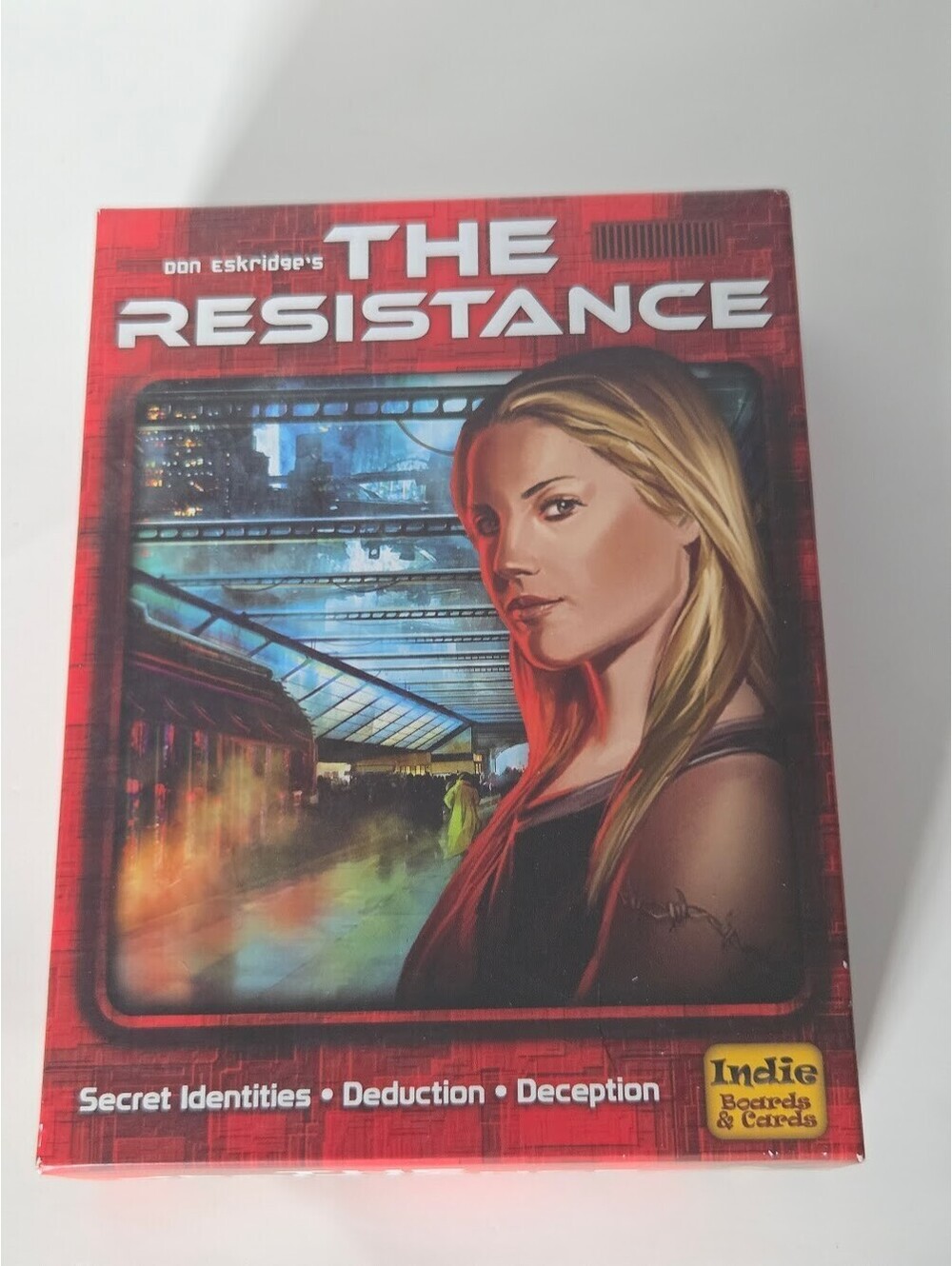 The Resistance Board Game Indie Boards & Cards Deduction Game Sealed New